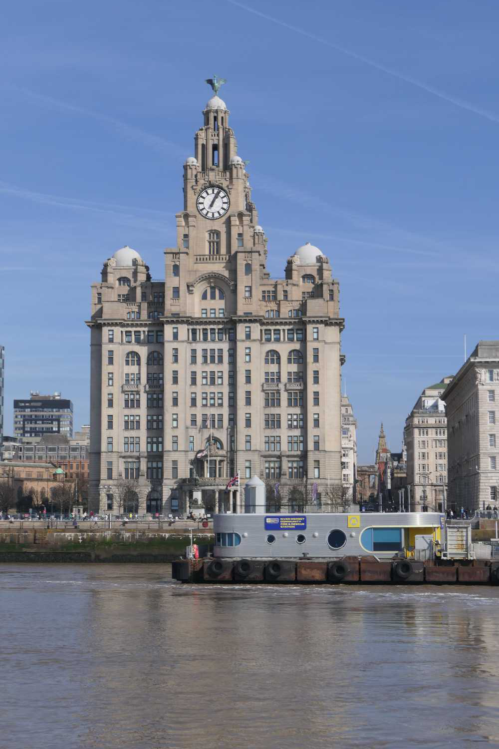 Liver building from the river